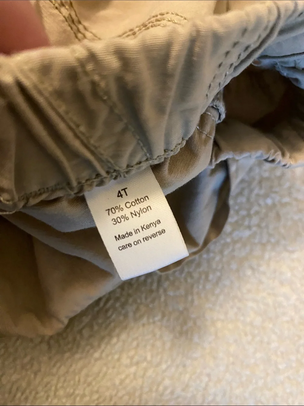 jumping beans Tan Cargo Shorts for Kids